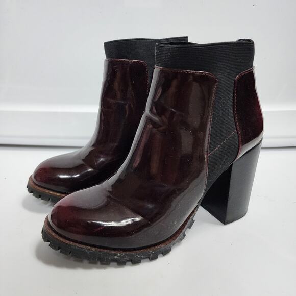 Steve Madden 7.5 Dark Red Boots - Picture 3 of 9